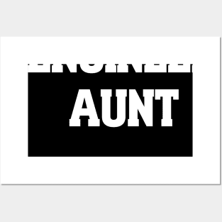 Engineer aunt Posters and Art